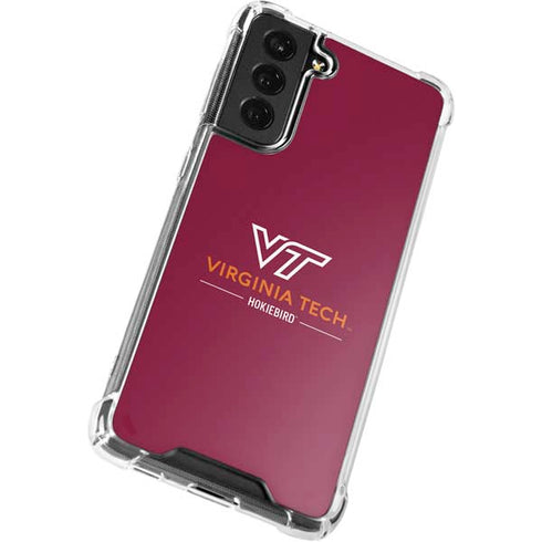 Virginia Tech Hokiebird Galaxy S22 Plus Clear Case