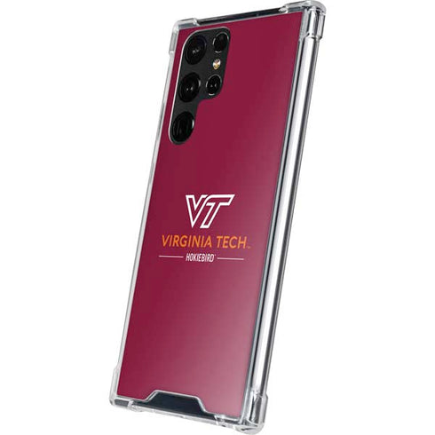 Virginia Tech Hokiebird Galaxy S22 Ultra Clear Case