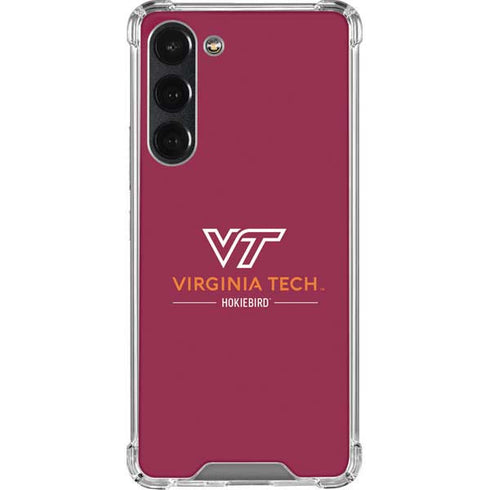 Virginia Tech Hokiebird Galaxy S23 Plus Clear Case