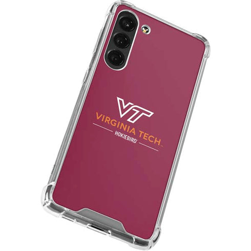 Virginia Tech Hokiebird Galaxy S23 Plus Clear Case