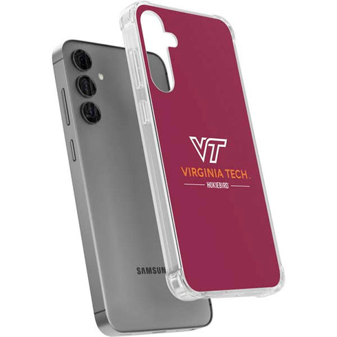 Virginia Tech Hokiebird Galaxy S24 Plus Clear Case