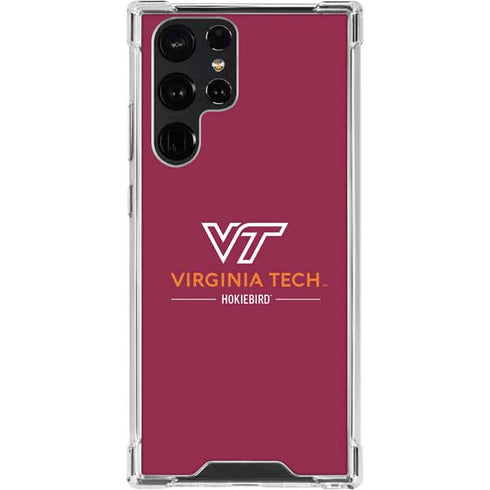 Virginia Tech Hokiebird Galaxy S24 Ultra Clear Case