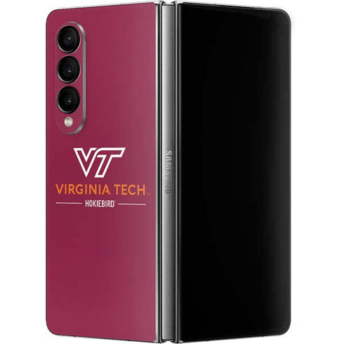 Virginia Tech Hokiebird Galaxy Z Fold4 5G Skin