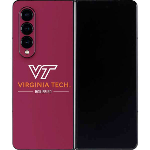 Virginia Tech Hokiebird Galaxy Z Fold4 5G Skin