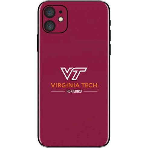 Virginia Tech Hokiebird iPhone 11 Skin