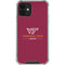 Virginia Tech Hokiebird iPhone 12 Clear Case