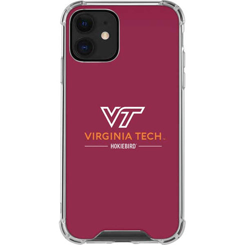 Virginia Tech Hokiebird iPhone 12 Mini Clear Case