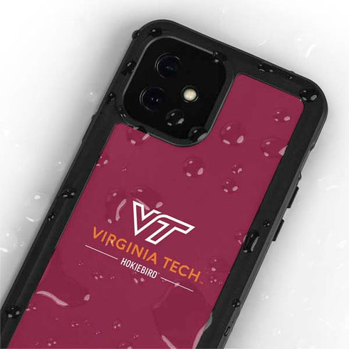 Virginia Tech Hokiebird iPhone 12 Mini Waterproof Case