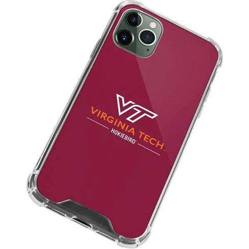 Virginia Tech Hokiebird iPhone 12 Pro Clear Case
