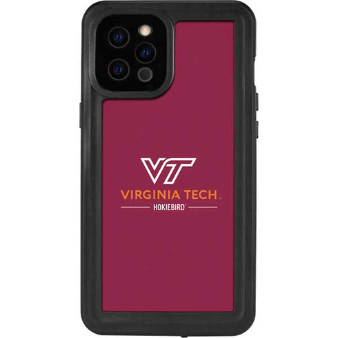 Virginia Tech Hokiebird iPhone 12 Pro Max Waterproof Case