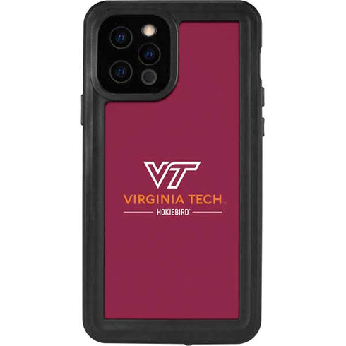Virginia Tech Hokiebird iPhone 12 Pro Waterproof Case