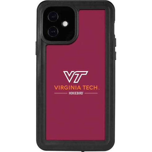 Virginia Tech Hokiebird iPhone 12 Waterproof Case