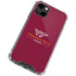 Virginia Tech Hokiebird iPhone 13 Clear Case