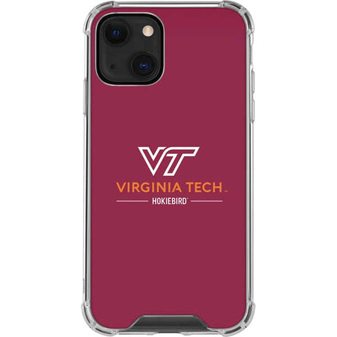 Virginia Tech Hokiebird iPhone 13 Mini Clear Case