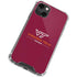 Virginia Tech Hokiebird iPhone 13 Mini Clear Case