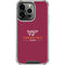 Virginia Tech Hokiebird iPhone 13 Pro Clear Case