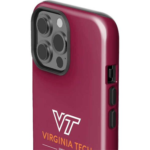 Virginia Tech Hokiebird iPhone 13 Pro Max Impact Case