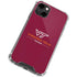 Virginia Tech Hokiebird iPhone 14 Clear Case