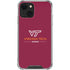 Virginia Tech Hokiebird iPhone 14 Plus Clear Case