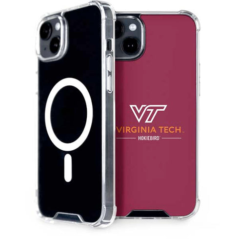 Virginia Tech Hokiebird iPhone 15 Plus MagSafe Case