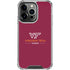 Virginia Tech Hokiebird iPhone 14 Pro Clear Case