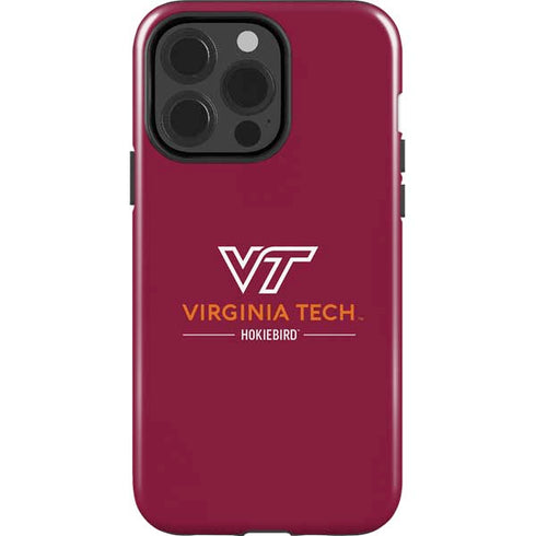 Virginia Tech Hokiebird iPhone 15 Pro Impact Case