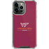 Virginia Tech Hokiebird iPhone 14 Pro Max Clear Case