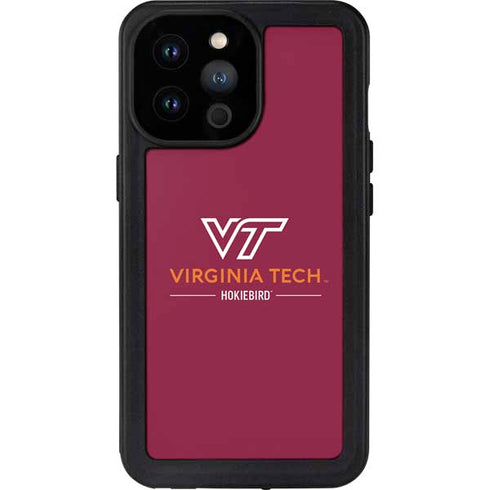 Virginia Tech Hokiebird iPhone 14 Pro Max Waterproof Case