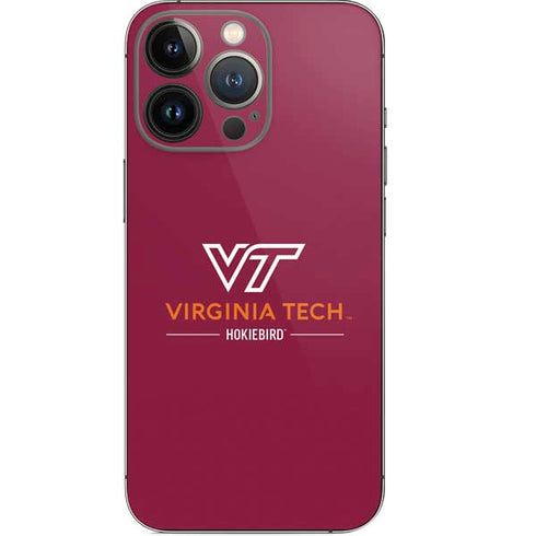Virginia Tech Hokiebird iPhone 14 Pro Skin