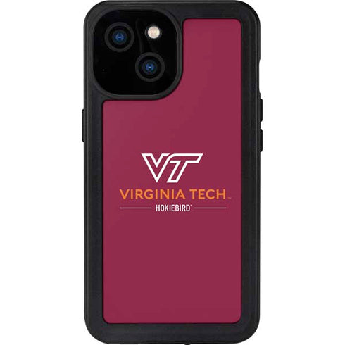 Virginia Tech Hokiebird iPhone 15 Waterproof Case