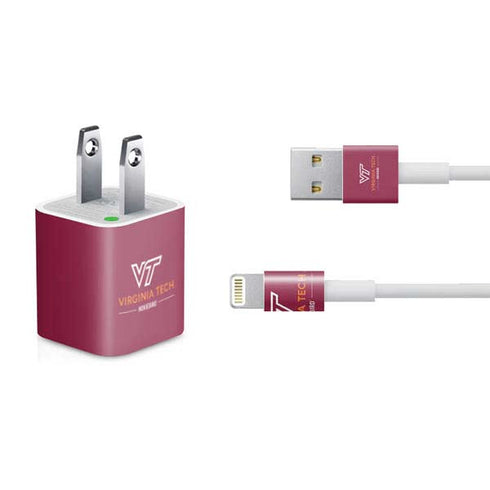 Virginia Tech Hokiebird iPhone Charger (5W USB) Skin