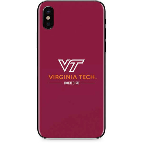 Virginia Tech Hokiebird iPhone XS Max Skin