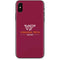 Virginia Tech Hokiebird iPhone XS Skin