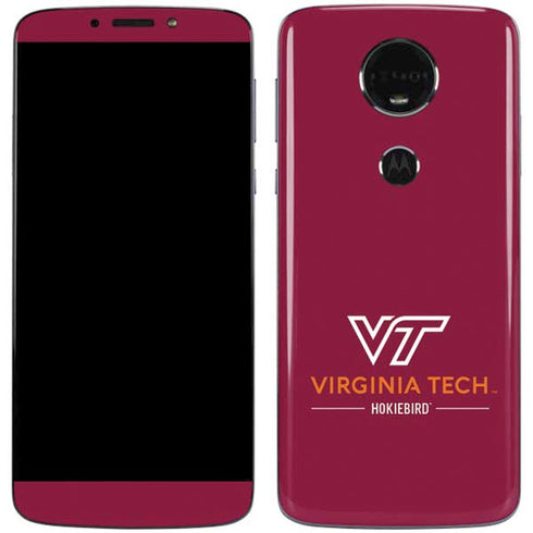 Virginia Tech Hokiebird Moto E5 Plus Skin