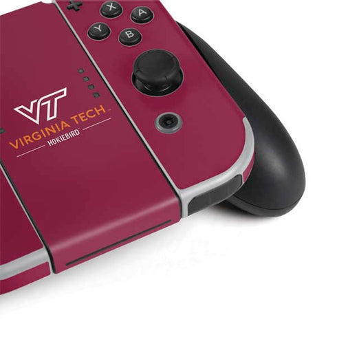 Virginia Tech Hokiebird Nintendo Switch OLED (2021) Skin