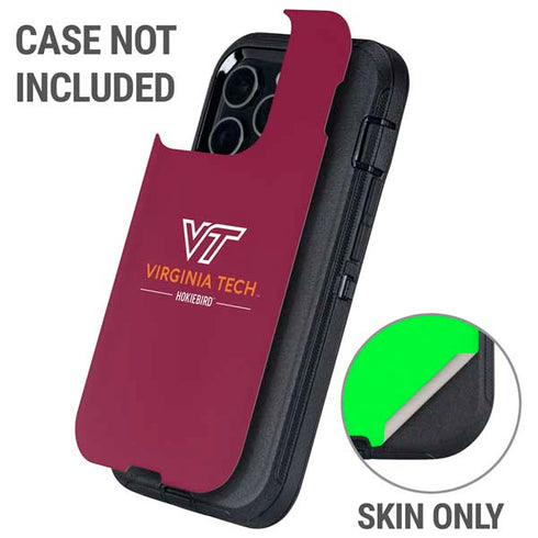 Virginia Tech Hokiebird Otterbox Defender iPhone Skin