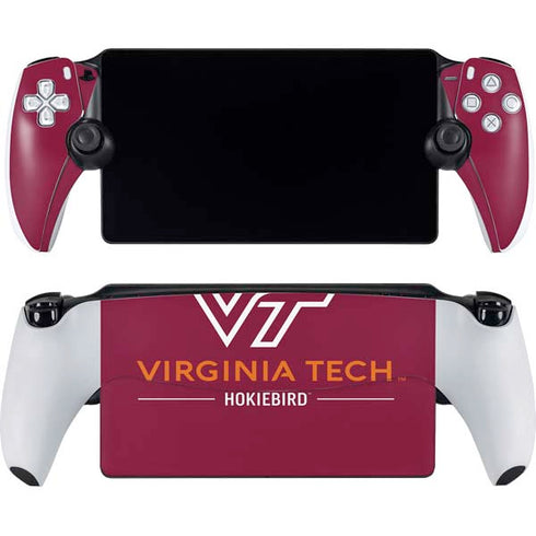 Virginia Tech Hokiebird PlayStation Portal Remote Player Skin
