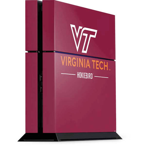 Virginia Tech Hokiebird PS4 Console Skin