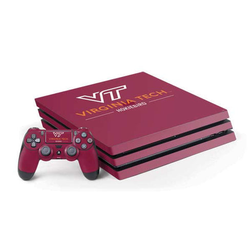 Virginia Tech Hokiebird PS4 Pro Bundle Skin