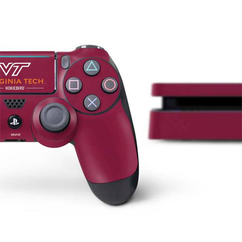 Virginia Tech Hokiebird PS4 Slim Bundle Skin