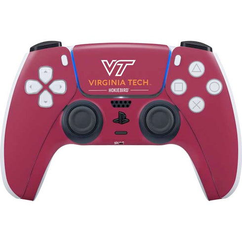 Virginia Tech Hokiebird PS5 Controller Skin