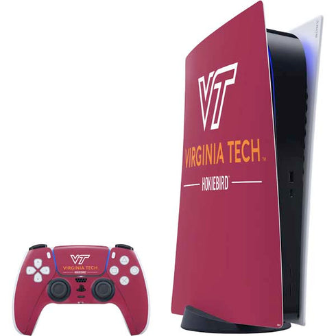 Virginia Tech Hokiebird PS5 Digital Edition Bundle Skin