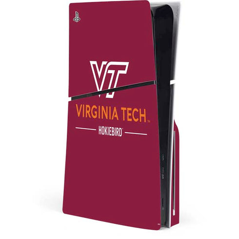 Virginia Tech Hokiebird PS5 Slim Disk Console Skin