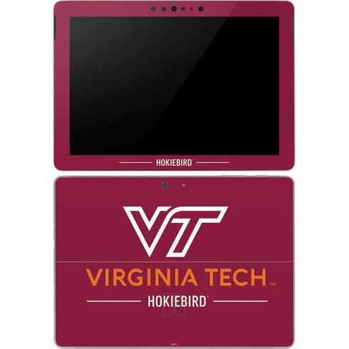 Virginia Tech Hokiebird Surface Go Skin