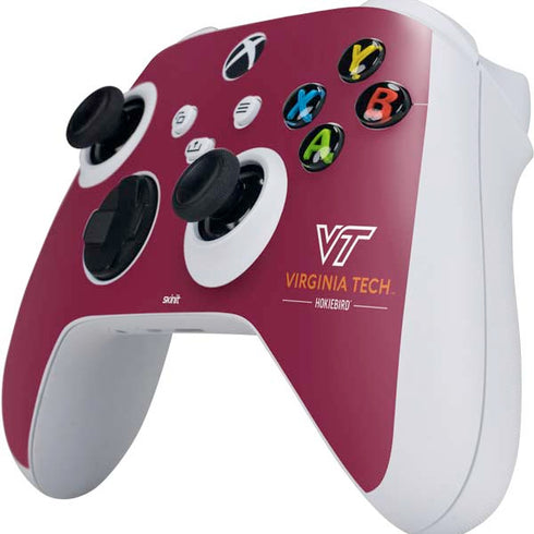 Virginia Tech Hokiebird Xbox Series S Controller Skin