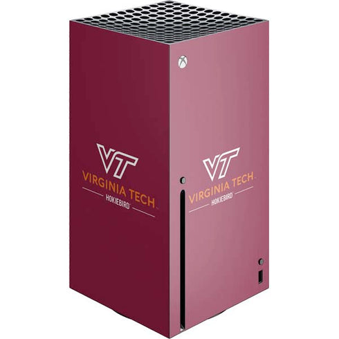 Virginia Tech Hokiebird Xbox Series X Console Skin