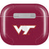 Virginia Tech Maroon Apple AirPods (3rd Gen 2021) Skin