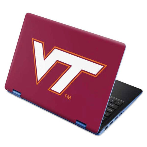 Virginia Tech Maroon Aspire R11 11.6in Skin
