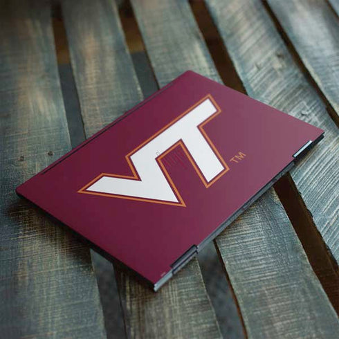 Virginia Tech Maroon Envy x360 13z (2018) Skin