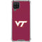 Virginia Tech Maroon Galaxy A12 Clear Case